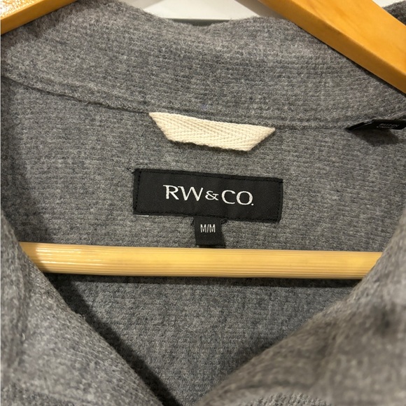 Mens RW&CO Heavy Cotton Button Down (M) - Picture 2 of 2